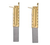 2 Pcs Carbon Brushes for WELLING, Washing Machine Motor Carbon Brush 0.2x0.49x1.26 Inches, Otor Inserts Replacement Accessories