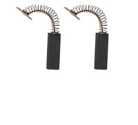 2 Pcs Carbon Brushes Motor Fit Drum Washing Machine Engines 141344 141667 141504
