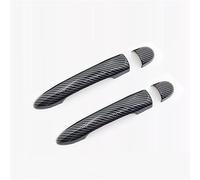 2 PCS Carbon Fiber Door Handle Cover Catch Trim for Clio IV MK4 2012 2013 2014 2015 2016 2017 2018 2019(1)(7)