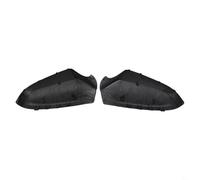 2 pcs Carbon Fiber Style Door Mirror Covers Designed for Opel For Vauxhall For Astra H, ABS Construction