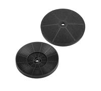 2 Pcs Carbon Filter, Cooker Hood Filter Replacement, Charcoal Cooker Hood Filter, Extractor Fan Filters, Extractor Fan Filters,Compatible with CDA SIA2 CHA15 and Other Charcoal Filters For，Blcak