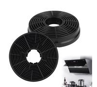 2 Pcs Carbon Filter Extractor Fan Replacement Durable Cooker Hood for kitchen Convenient Carbon Filter Cooker Hood Filters for Lamona HJA2480 HJA2908 LAM2401