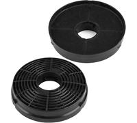 2 PCS Carbon Filter for Lamona HJA2480, HJA2908, LAM2401 and Respekta, Recirculating Carbon Charcoal Filters Replacement, for Cooker Hood Extractor Vent Fan, Easy to Install, for Kitchen