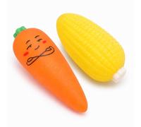 2 pcs Carrot Squishy,giant carrot squishy for display on desks