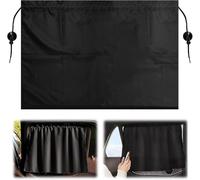 2 Pcs Cars Side Window Sunshades for Dacia Duster Spring Logan Sandero Jogger, Car Divider Privacy Curtains Car Rear Children's Window Shades Blackout Shades