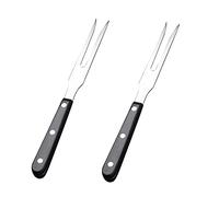 2 Pcs Carving Forks Pot Forks Stainless Steel Meat Serving Forks for BBQ Kitchen Turkey Roast Dinner Party Festival