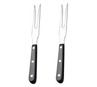 2 Pcs Carving Forks Professional Pot Forks Anti-Slip Meat Lifting Forks for BBQ Kitchen Turkey(10.43 in)