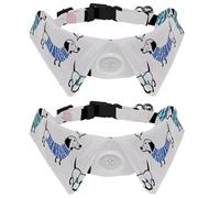 2 Pcs Cat Dog Bow Tie, Adjustable Pet Collar Bowtie Tux Formal Neck Tie for Boys Girls Puppy Kitten Wedding Birthday - Dachshund Dogs Looking for Bone