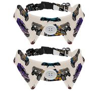 2 Pcs Cat Dog Bow Tie, Adjustable Pet Collar Bowtie Tux Formal Neck Tie for Boys Girls Puppy Kitten Wedding Birthday - Vintage American Muscle Cars