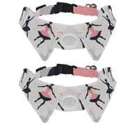 2 Pcs Cat Dog Bow Tie, Adjustable Pet Collar Bowtie Tux Formal Neck Tie for Boys Girls Puppy Kitten Wedding Birthday - Ballet Dancing Girls