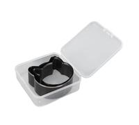 2 Pcs Cat Head Shape Leather Cutting Die, Alloy Steel Animal Leather Die with 2 Sizes 57x57mm and 50x50mm, for Clean Craft Cuts in Leatherworking Projects