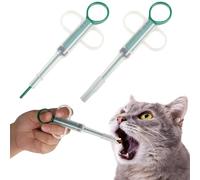 2 Pcs Cat Pill Dispenser Pill Assist Cats Pet Tablet Dispenser Pill Assist for Dogs Reusable Feeder Tool Pets Medicine Dispenser Cat Dispenser Pill Cat Pill Assist Pill Dispenser for Puppy Rabbit