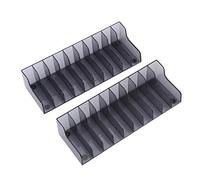 2 PCS CD Storage Rack, Large Capacity Game Card Box Stand Holder Bracket for PS4/SLIM/PRO, Small and Lightweight, Easy to install