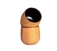 2 Pcs Charred Wooden Bourbon Drinking Glass Bourbon Gifts for Men Whiskey Glasses for Dad Great Whiskey Gifts