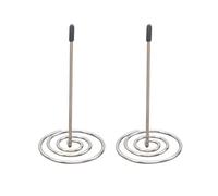 2 Pcs Check Spindle, Stainless Steel Paper Receipt Holder Spike, 15mm