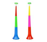 2 Pcs Cheerleading Trumpet Play Plastic Vuvuzela Trumpets Very Loud Loudly Horn Fan Spectator Noisemaker Horn Sports Parties Fan Item Trumpet Trumpet Football Game Stadium