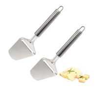 2 Pcs Cheese Slicer,Cheeses Cutter Stainless Steel Cutters with Handle Knife Slicers Handheld Multi-Purpose Shaver Single Slice Tool Sturdy Manual Commercial Cutte Multi Function,for Block Cheese's