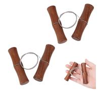 2 PCS Cheese Wire, Cutting Wire for Clay, Cheese Wire Cutter, Cheese Wire Cutter with Handles, Premium Wooden Handle Clay Wire Cutter, for Cheese Dough Clay Pottery Ceramics Art Sculptures and Pottery