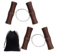 2 Pcs Cheese Wire with 1 Storage Bag, Clay Cutters, Cheese Wire Cutter with Handles for Precise Clay Sculpting and Clean Cheese Slicing, Multi-Purpose Cutting Tool for Artists and Home Cooks
