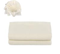 2 Pcs Cheesecloth, 50 x 50 cm Unbleached Grade 100 Reusable Muslin Cloths for Cooking Washable Cheese Cloths for Straining for Filtering Juice Cheese Tea Coffee