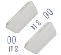 2 Pcs Chicken Feeder Hanging Water Supply Bowl Efficient Poultry Feeding Solution Feeding Accessories Quick Install Poultry Feeder for Small Farm Shed