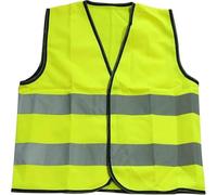 2 Pcs Children Men Women Adults High Visibility School Safety Vest Waistcoat Kids High Vis Jacket Kids High Visibility Safety Vest top Hi Vis Baby toddler Waistcoat Childrens Yellow Reflective Vest