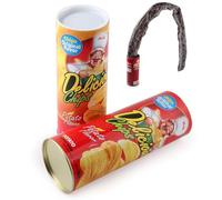 2 Pcs Chip and Potato Toys,April Fools Snake Prank for Kids,Potato Chip Cans Scary Trick Jump Spring Snake Toy Gift Practical Jokes for Adults Scare Box Pranks April Fool Day Halloween Party Decor