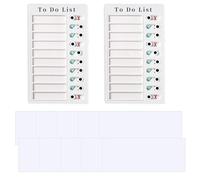 2 Pcs Chore Chart Memo Boards - Portable to-Do Lists for Kids & Adults, Easy Task Organizers for Daily Household Tasks and Activities