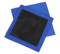 2 Pcs Clay Towel, Clay Towel Auto Detailing 11.8 x 11.8 Inch, Microfiber Towels for Car Detailing, Decontamination and Polishing, DIY Detail Clays Bar Alternative(Blue)
