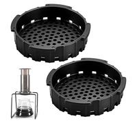 2 PCS Coffee Filter Cap Replacement Compatible with Aero-Press Coffee Maker,Pressure Control Filter Cap,Coffee Maker Replacement Filter Cap for Coffee and Espresso,Black
