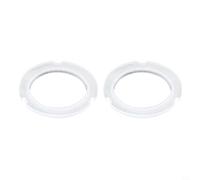 2 PCS Coffee Machine Brew Group Head Seal Gasket, 76mm (OD) 56mm (ID) Silicone Steam for RING Sealing For B*a*r*s*e*t*t*o For Espresso Coffee Machine 7Mm
