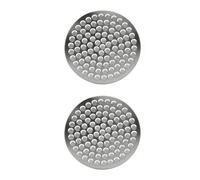 2 Pcs Coffee Puck Screen 53mm,Double Layer 0.8mm Stainless Steel Filters Barista Accessories,for Sage Espresso Machine Portafilter Basket Reusable Coffee Puck Screen Even Extraction Easy Cleaning
