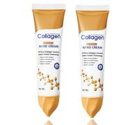 2 Pcs Collagen Hand Cream for Women - Nourishing and Moisturising for Dry, Cracked Hands - Softens Skin, Improves Texture - Lightweight, Fast Absorbing, Non-Greasy - All Skin Types (2pcs)