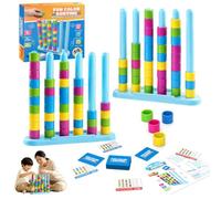 2 PCS Color Matching Stack Challenge Game,Colour Stack Challenge Game,Frame
