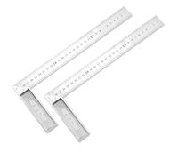 2 PCS Combination Square, 12 Inch Square Tool Adjustable Set Squared Speed Angle Ruler Multifunctional Measuring Tool for Accurate and Adjustable Woodworking Measurement