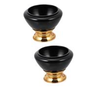 2 Pcs Copper Buddha Music Bowl Antique Singing Bowl Home Decor Bowls Meditation Music Multipurpose Meditation Bowl Yoga Accessory Multitools Spiritual Chakra Iron Desktop Ornaments