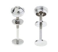 2 Pcs Copper Flute Head Headjoint Screw Cap Flute Repair Parts Accessory