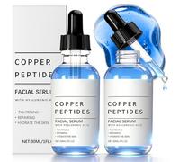 2 Pcs Copper Peptide Serum, 30ml Ghk-cu Copper Peptide Serum, Moisturising Facial Serums for Elasticity & Firmness All Skin Types