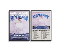 2 PCS Crybaby Melanie Martinez Poster Album Cover Canvas Poster And Wall Art Modern Family Bedroom Office Gym Decor Gift 12x18inch(30x45cm) Style-2