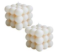 2 PCS Cube Bubble Candles - Soy Wax Scented Aromatherapy Candles for Room Decoration