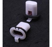 2 Pcs Cushion Assembly Hook Plastic White 88304-51E00 8830451E00 for Nissan Ariya Juke Kicks Leaf Rogue Sentra Versa for Infiniti G20 G35 G37 Q60