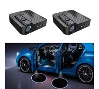 ＨＡＯＡＮＧＺＨＥ 2 Pcs Custom pattern LED Car Door Light, Led pattern Lights, LED Puddle Lights, Wireless Sill Welcome Lights, Customize Light for All Car Models