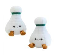 2 Pcs Cute Badminton Plush Toys 40CM Soft Stuffed Sport Throw Pillow Plush Ball Gift for Kids Birthday and Christmas Decoration (Badminton)