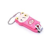 2 Pcs Cute Cartoon Nail Clippers Set, Stainless Steel Fingernail Clippers Set Cute Nail Cutter for Women, Girls and Children