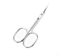 2 Pcs Cuticle Scissors,Stainless Steel Nail Scissors,Super Sharp Small Pointed Tijeras para Cuticula Profesional,for Manicure Pedicure,Eyebrows,Nose,Eyelash,Beard,Mustache,Toenails