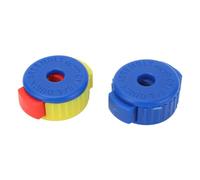 2 Pcs Cymbal Quick Release Nut, Push - In Design Drum Cymbal Cap for Fast Setup and Removal, Lightweight Plastic Quick Set Cymbal Accessory for Drummers (WC89)