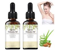 2 PCS Cyperus Rotundus Oil for Hair Removal Hair Removal Oil Gentle and Non Irritating Shrinks Pores Moisturizes and Soothes The Skin (60ml)