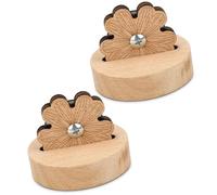 2 Pcs Daisy Thread Snip Cutters, Thread Cutter Blade Tools, Tabletop Blade Saver Thread Cutter, Yarn Cutter with Anti-Slip Stand