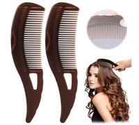 2 Pcs Dandruff Comb, Hollow Tooth Dandruff Comb Energy Massage Hair Comb Fine Tooth Tail Comb Scalp Comb for Dandruff Removal Washable Small Comb for Women Men to Remove Dandruff and Dirt