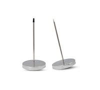 2 Pcs Desk Receipt Holder - Bill Fork Ticket Spike, Restaurant Check Spindle, Memo Holder